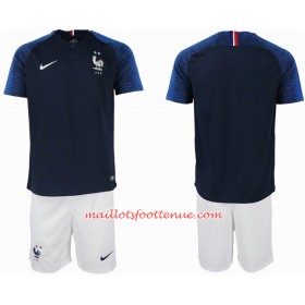 Maillot/Tenue France 2 star Enfant Domicile Coupe du monde 2018